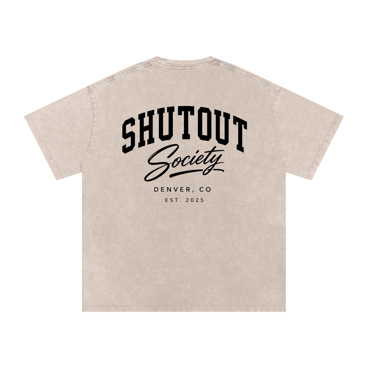 'Lifestyle' Oversized Cotton Tee