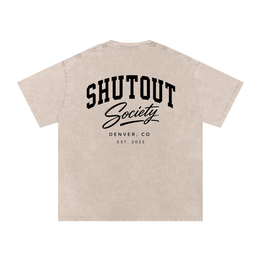 'Lifestyle' Oversized Cotton Tee