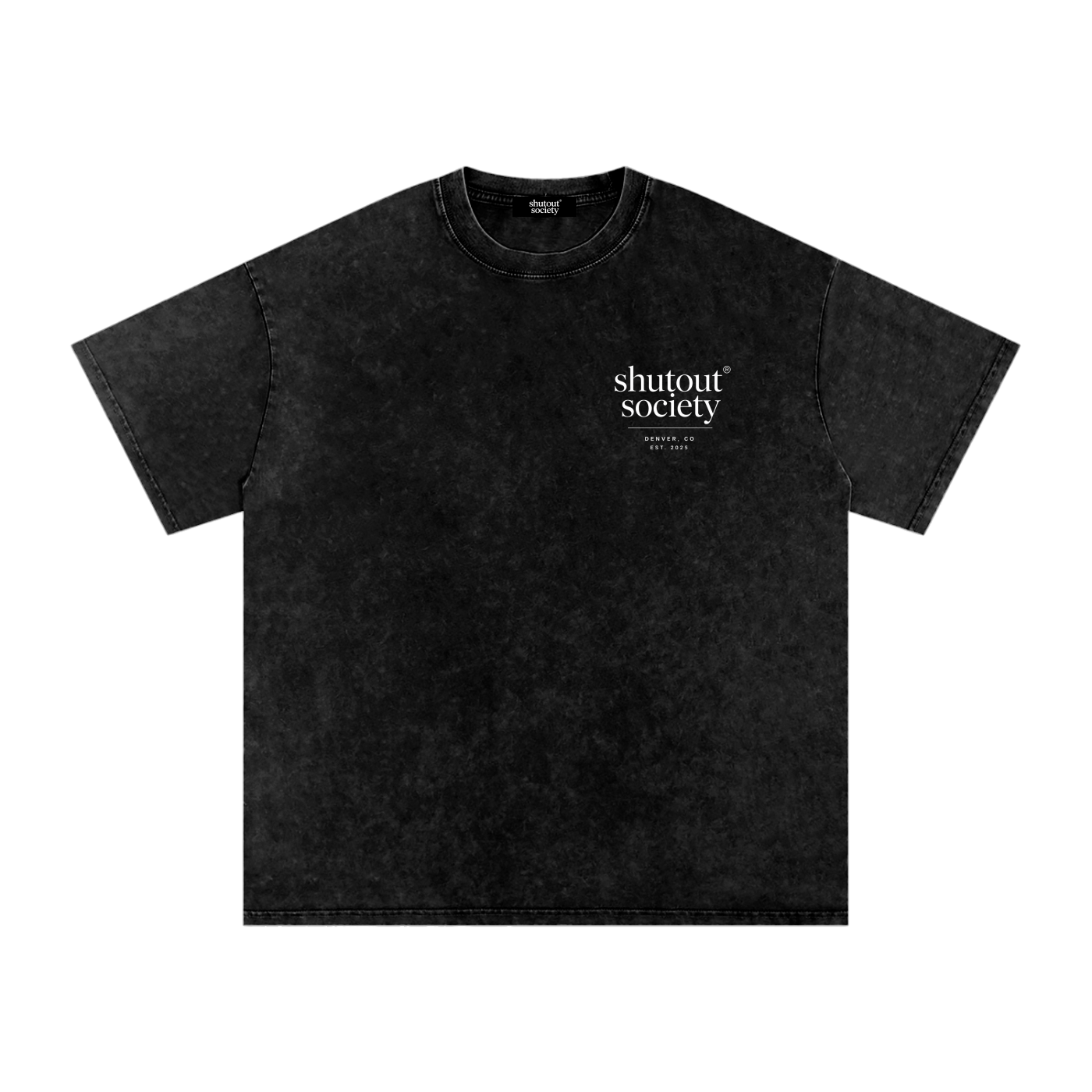'Goalie' Oversized Cotton Tee