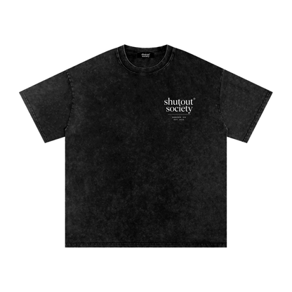 'Goalie' Oversized Cotton Tee