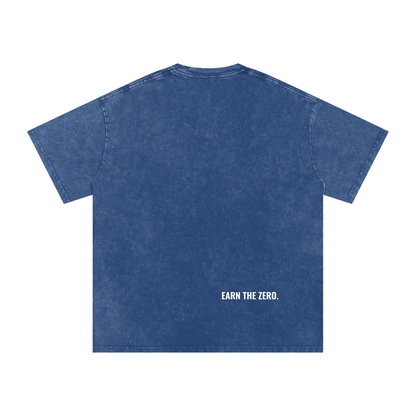 'Earn the Zero' Oversized Cotton Tee