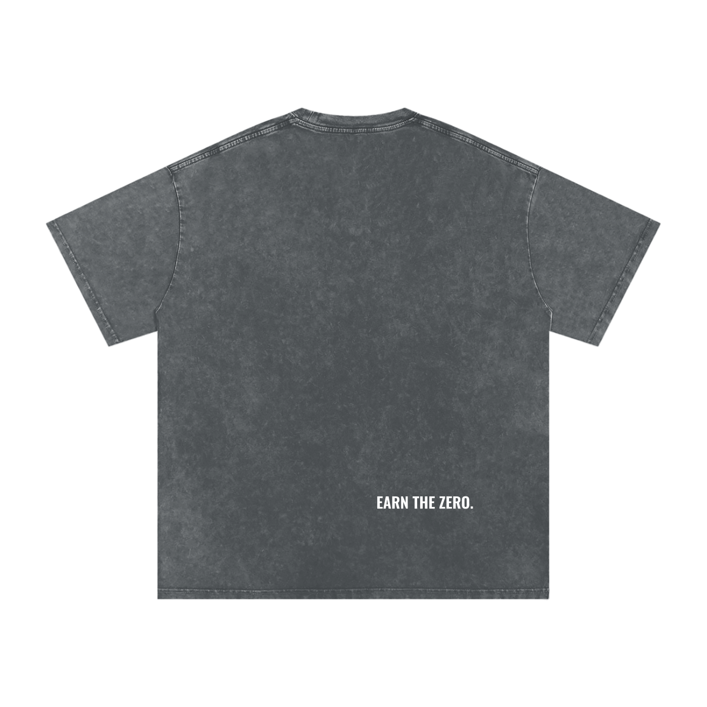 'Earn the Zero' Oversized Cotton Tee