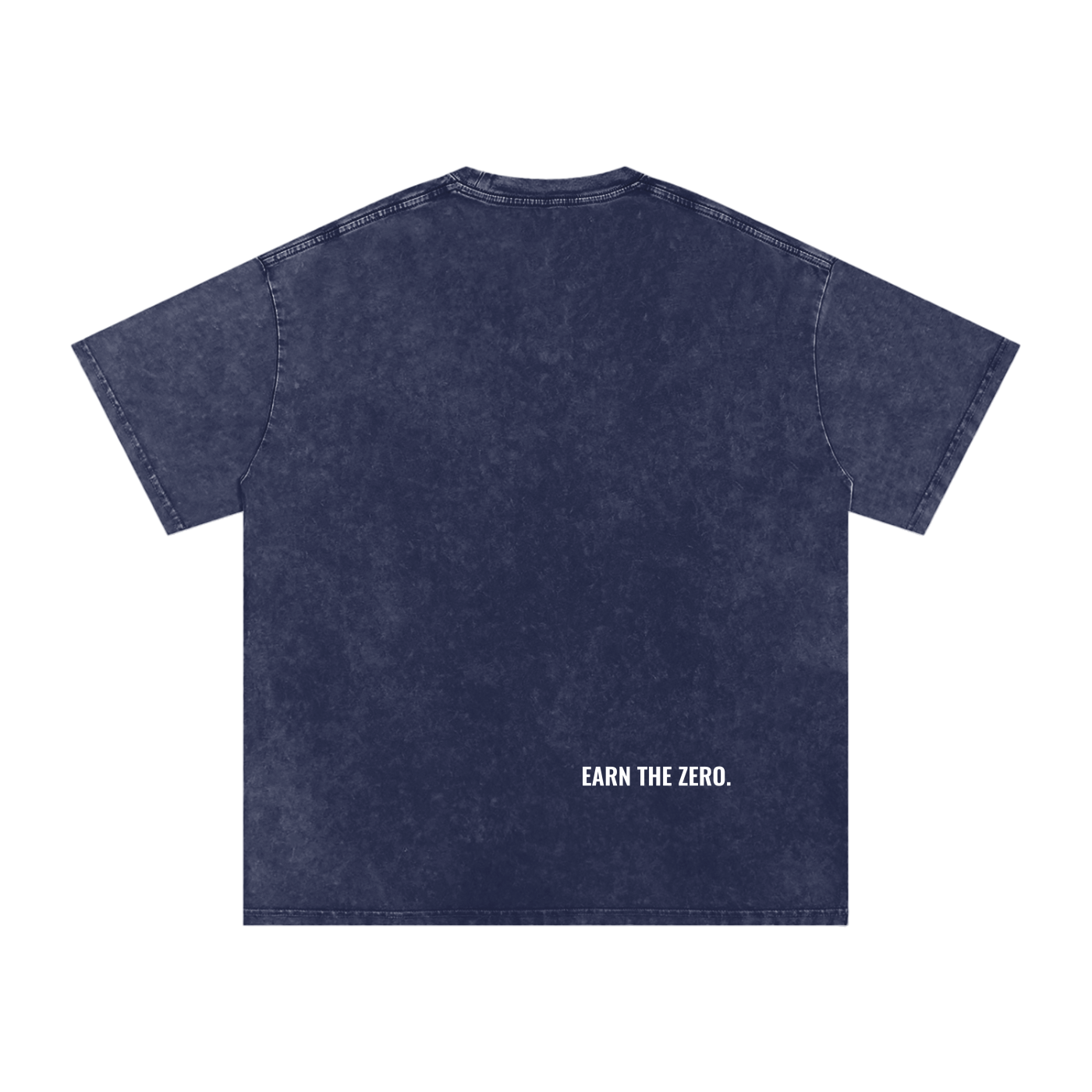 'Earn the Zero' Oversized Cotton Tee