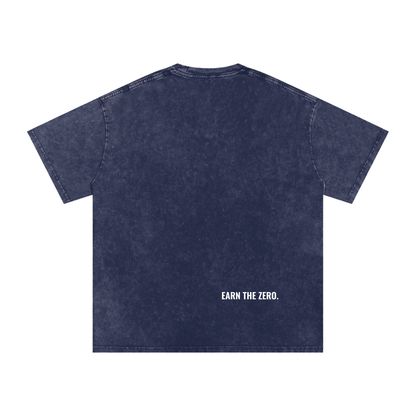 'Earn the Zero' Oversized Cotton Tee