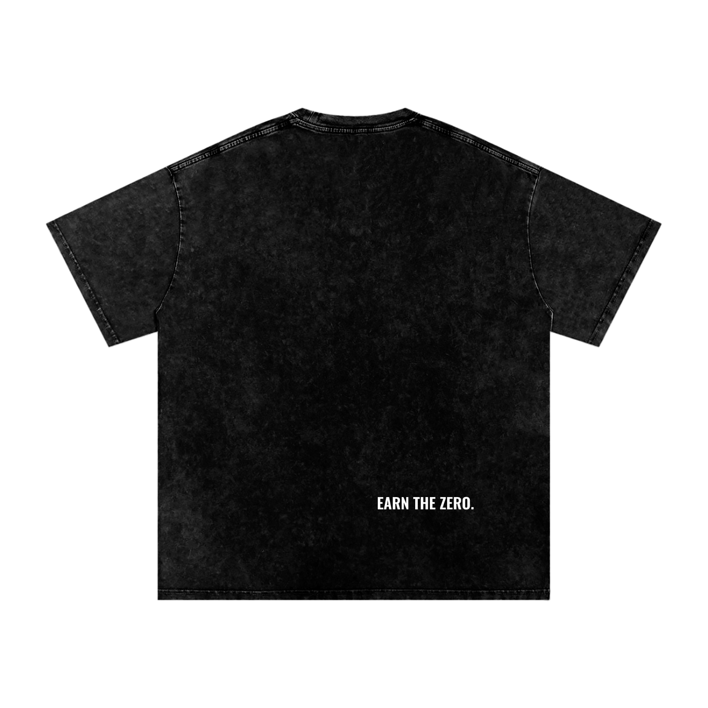 'Earn the Zero' Oversized Cotton Tee
