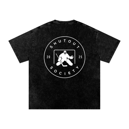 'Goalie' Oversized Cotton Tee