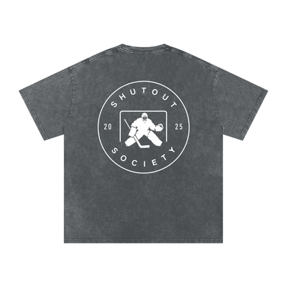 'Goalie' Oversized Cotton Tee