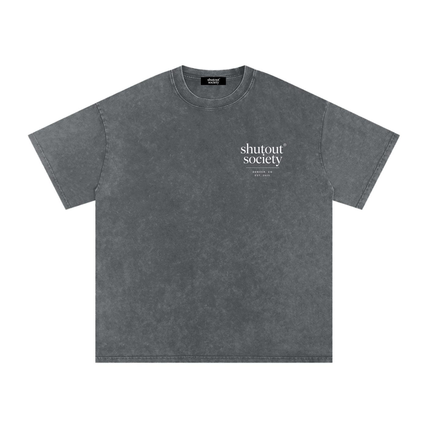 'Goalie' Oversized Cotton Tee