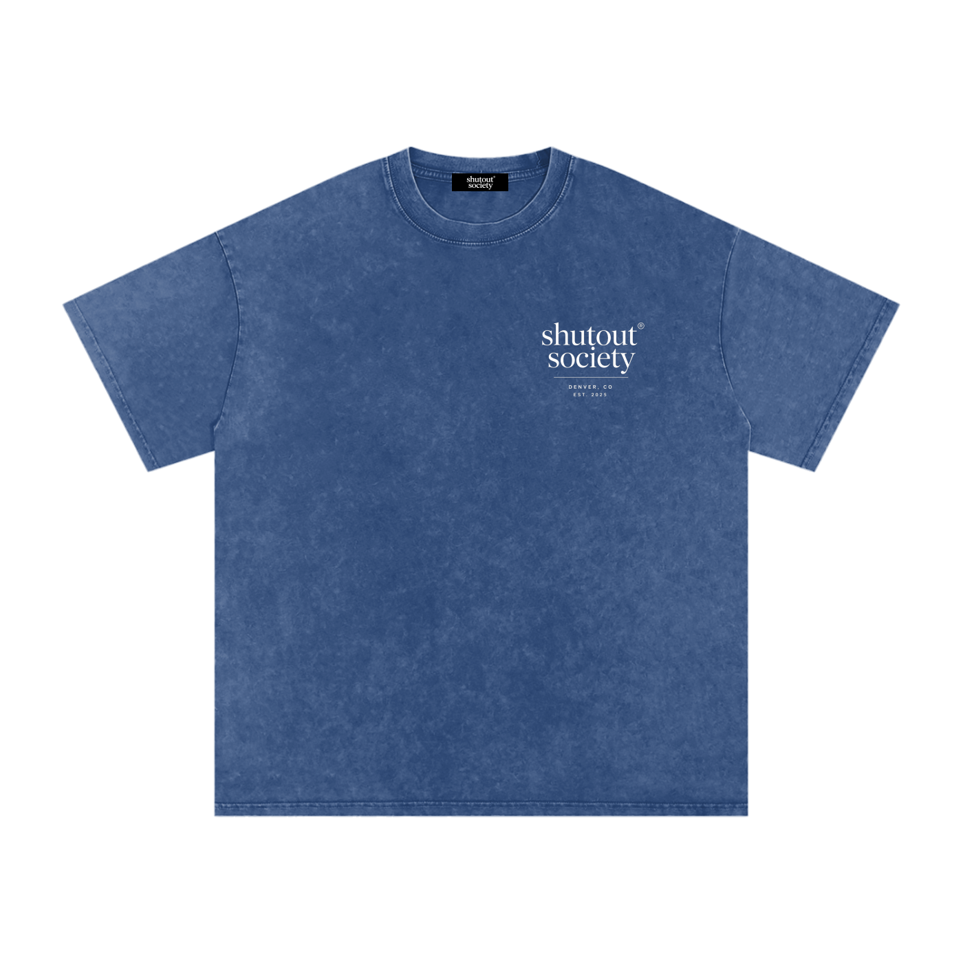 'Goalie' Oversized Cotton Tee